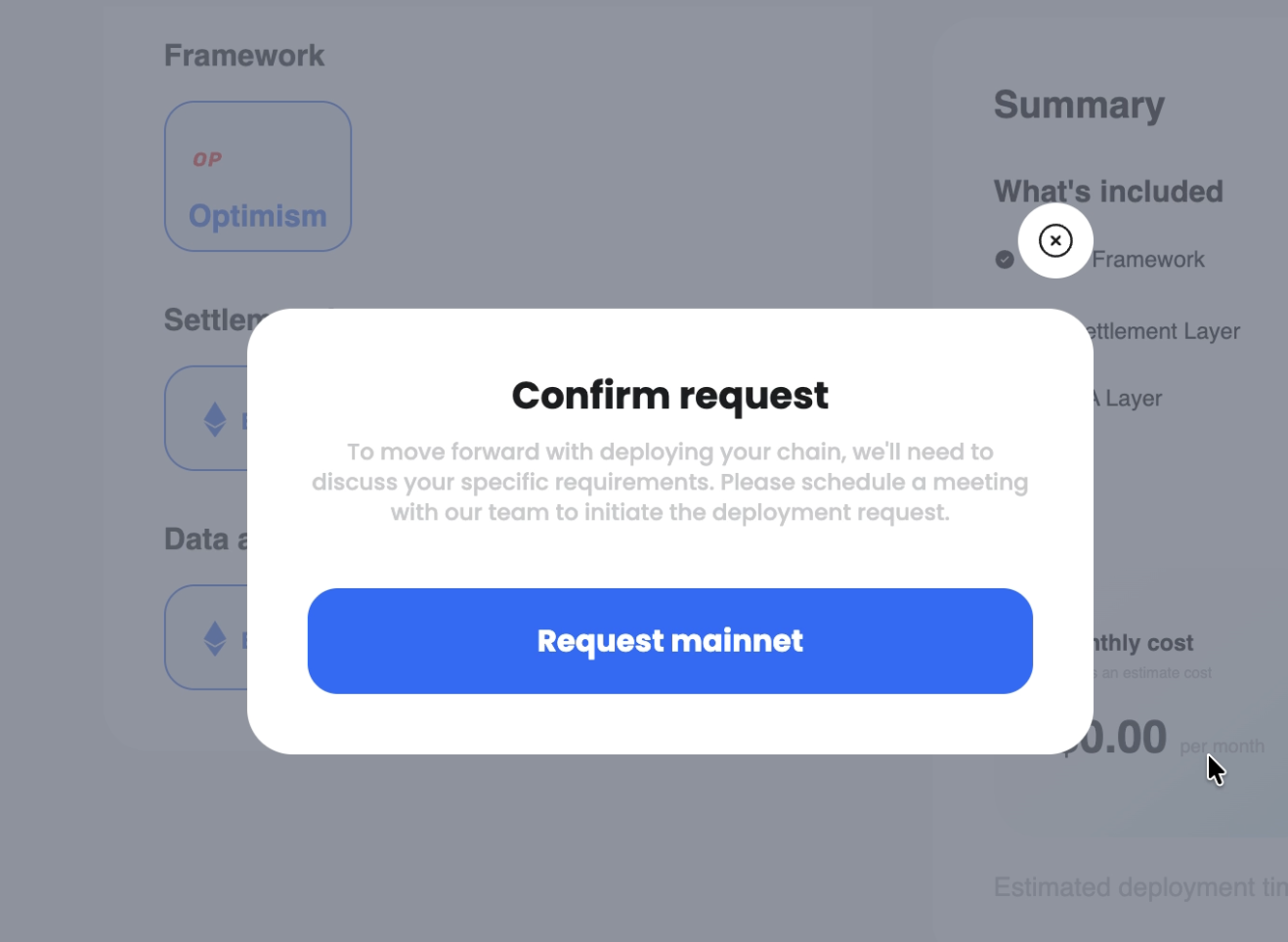 Infrastructure Settings