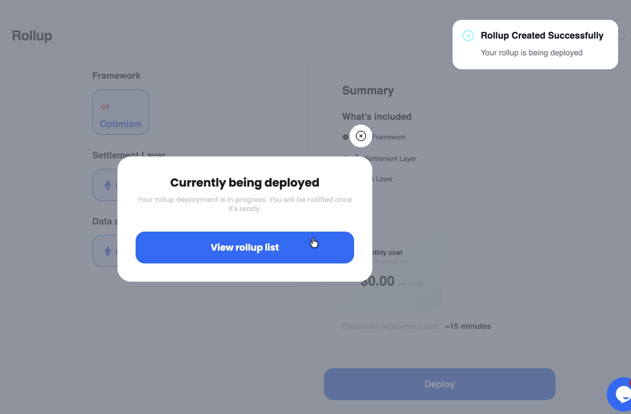 Infrastructure Settings
