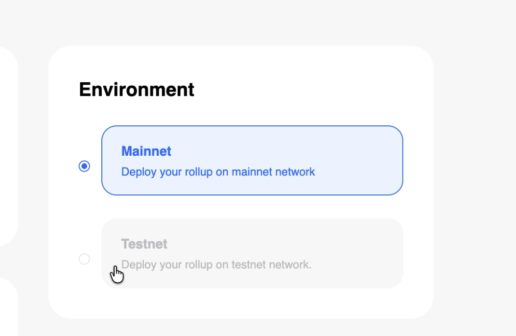 Infrastructure Settings